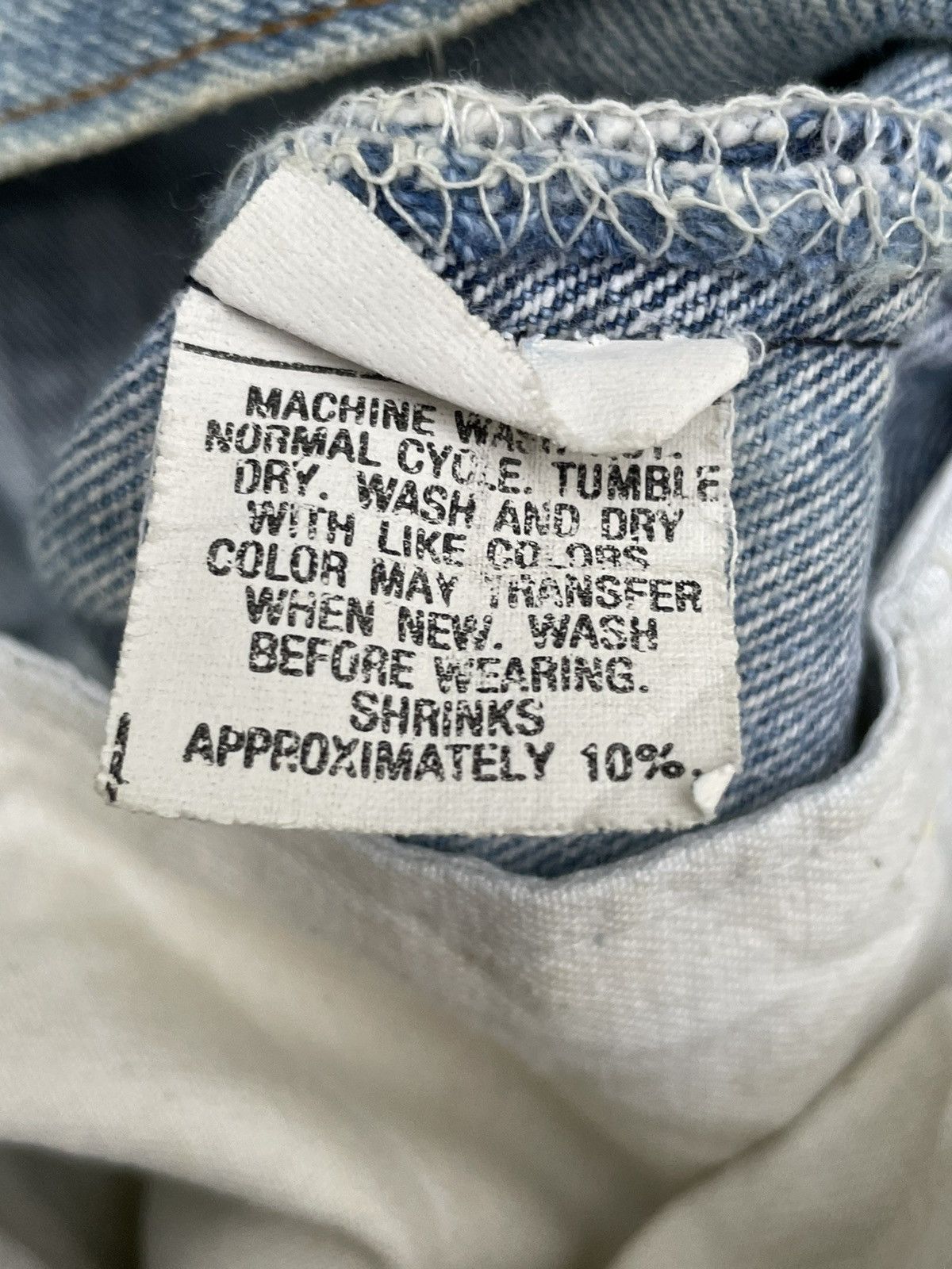 Levi's 🔥Rare🔥Levi’s 501 e 1988 Usa x Optimist Custom Denim Size US 32 / EU 48 - 20 Thumbnail