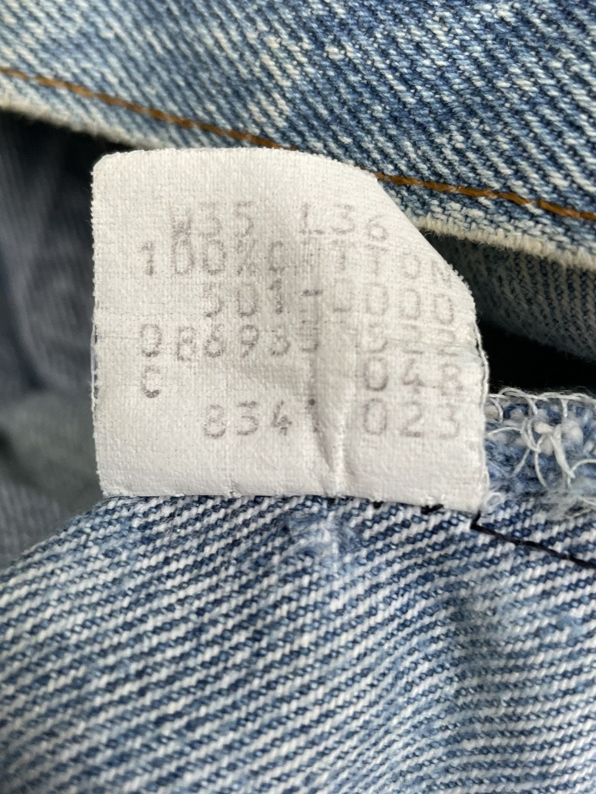 Levi's 🔥Rare🔥Levi’s 501 e 1988 Usa x Optimist Custom Denim Size US 32 / EU 48 - 19 Thumbnail