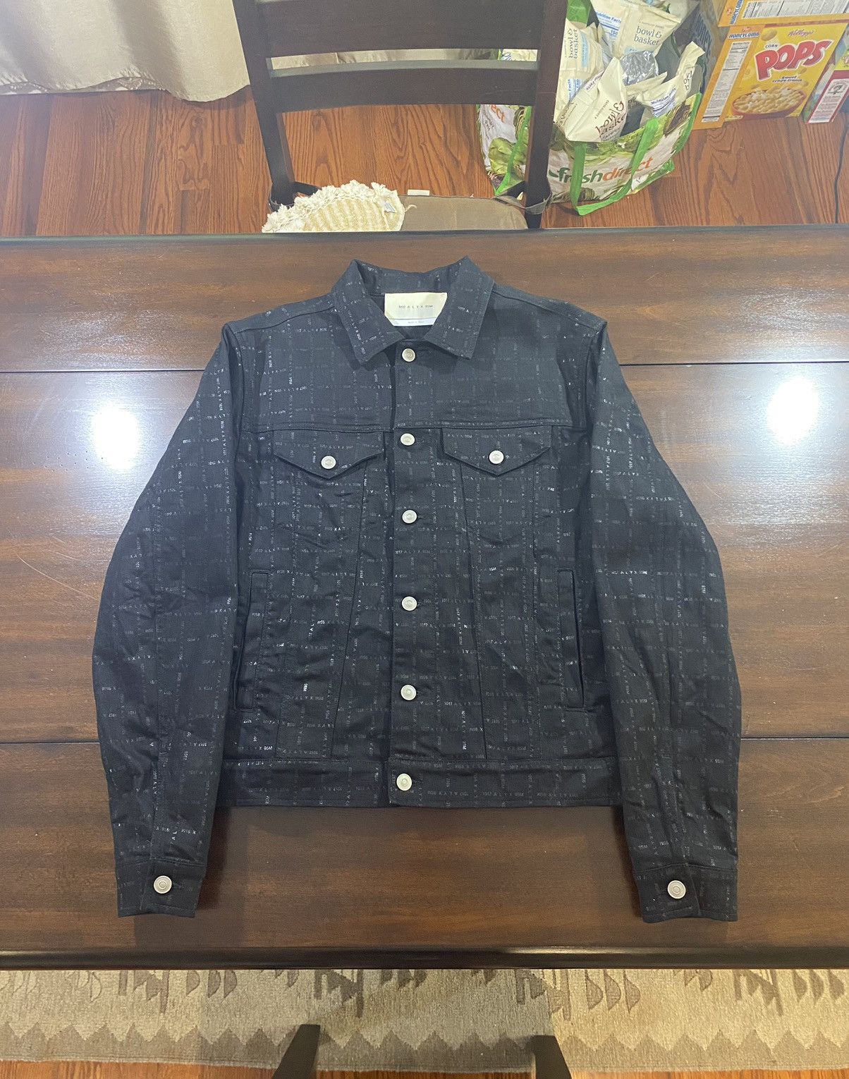 Alyx 1017 ALYX 9SM Monogram Denim Jacket | Grailed