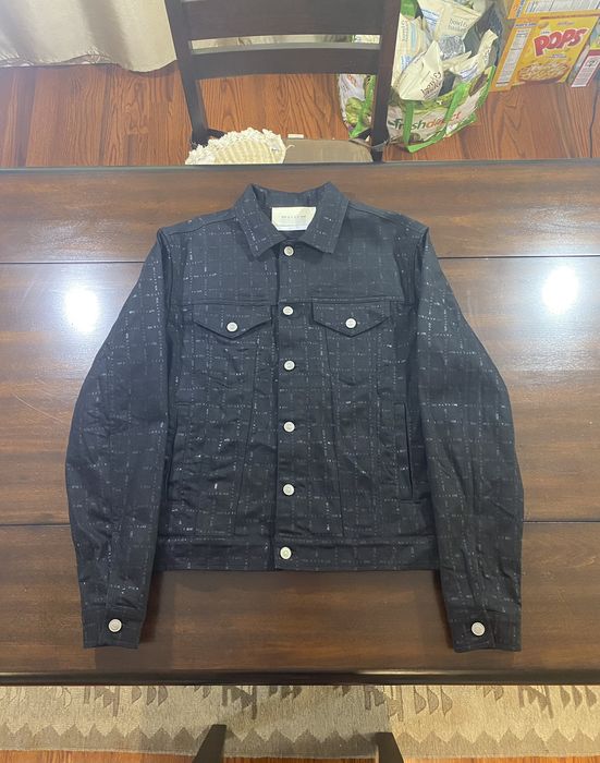 Blvck 'Monogram' Denim Jacket - L