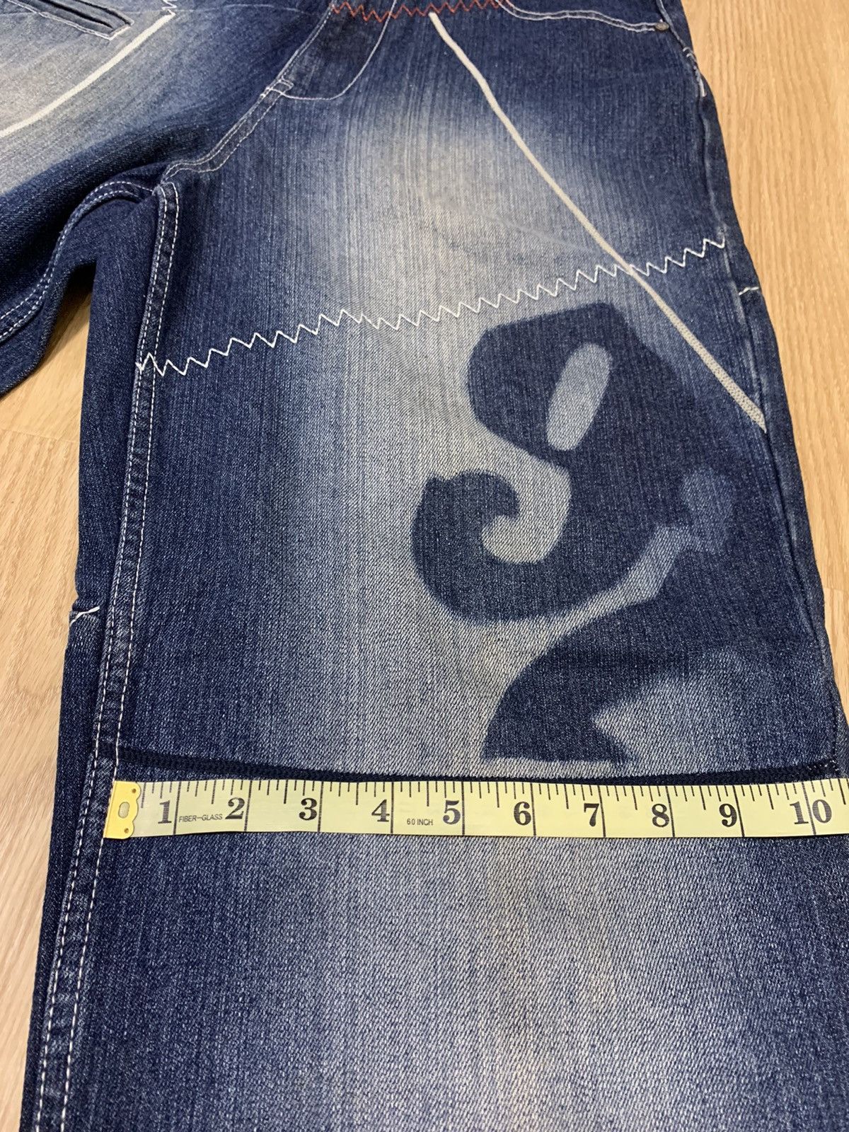 Phat Farm × Vintage Phat Farm Baggy Denim Pants Size US 32 / EU 48 - 11 Thumbnail