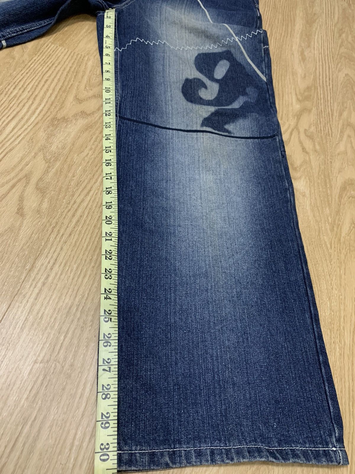 Phat Farm × Vintage Phat Farm Baggy Denim Pants Size US 32 / EU 48 - 13 Thumbnail