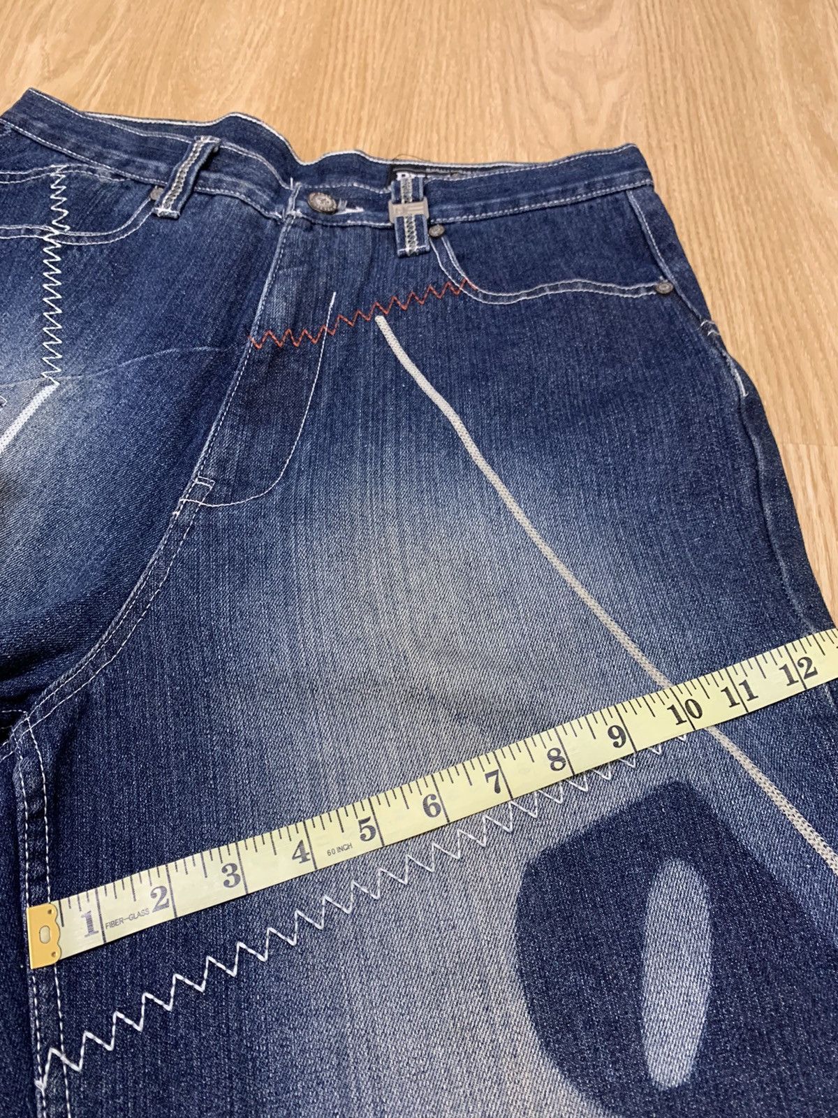 Phat Farm × Vintage Phat Farm Baggy Denim Pants Size US 32 / EU 48 - 10 Thumbnail