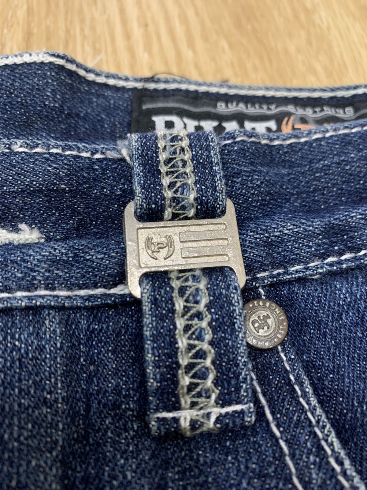 Phat Farm × Vintage Phat Farm Baggy Denim Pants Size US 32 / EU 48 - 5 Thumbnail