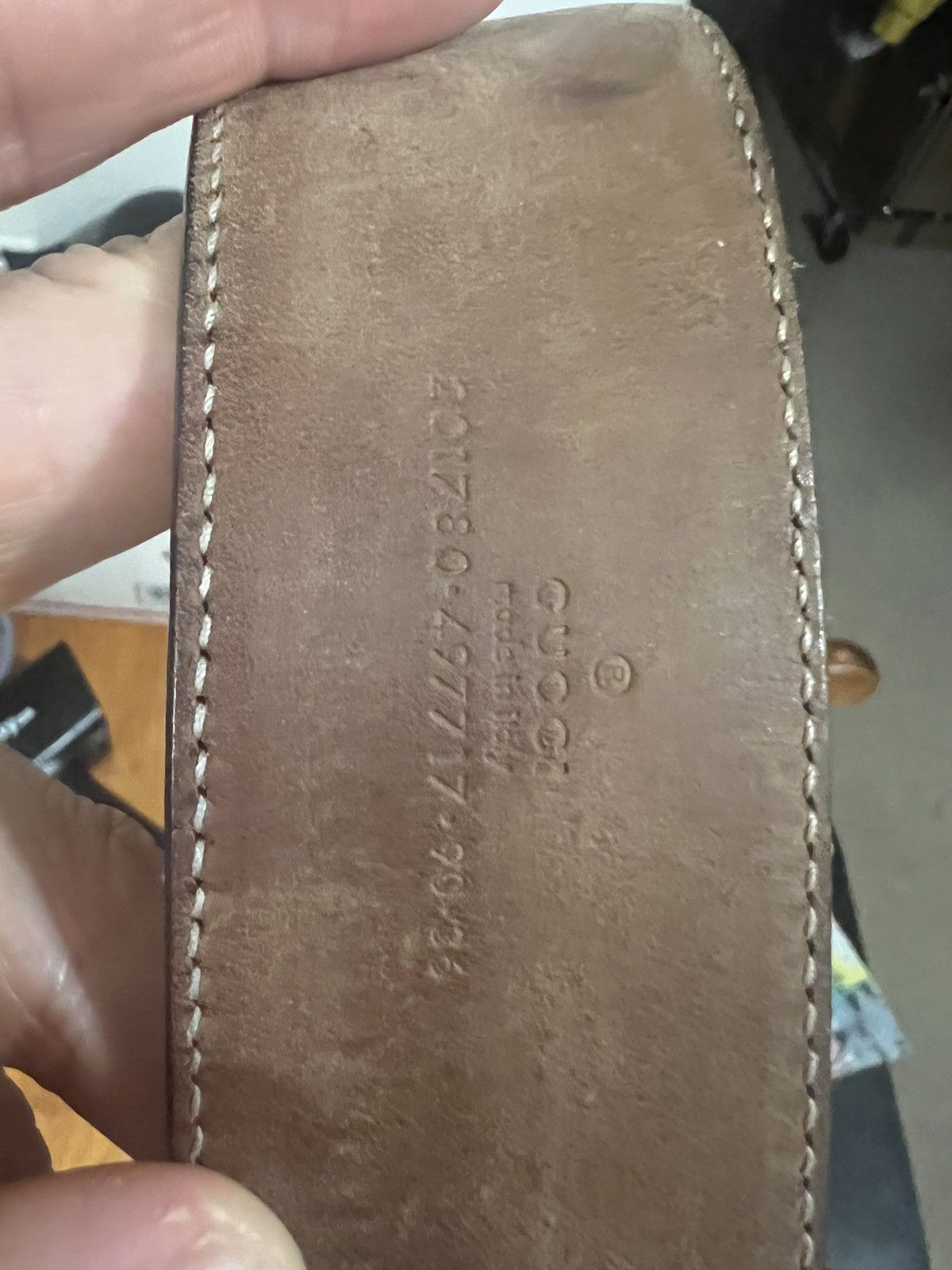 Gucci Gucci GG Love Gucci belt Size ONE SIZE - 8 Thumbnail