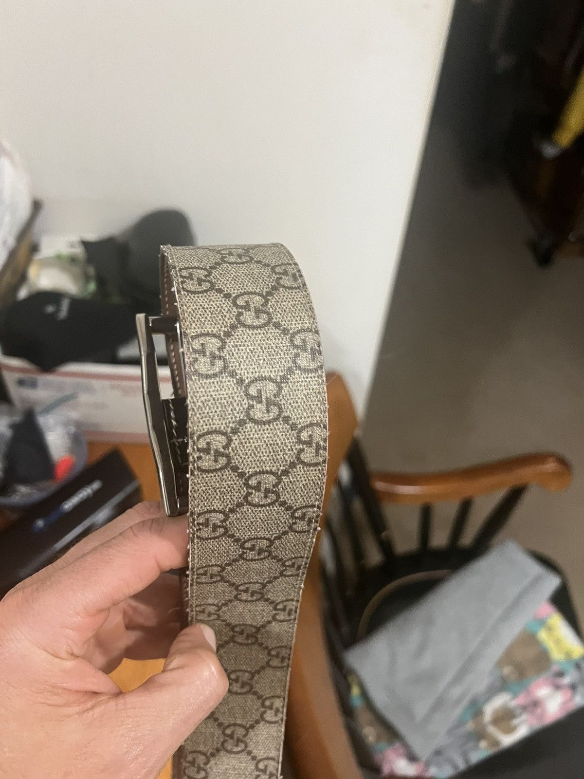 Gucci Gucci GG Love Gucci belt Size ONE SIZE - 3 Thumbnail