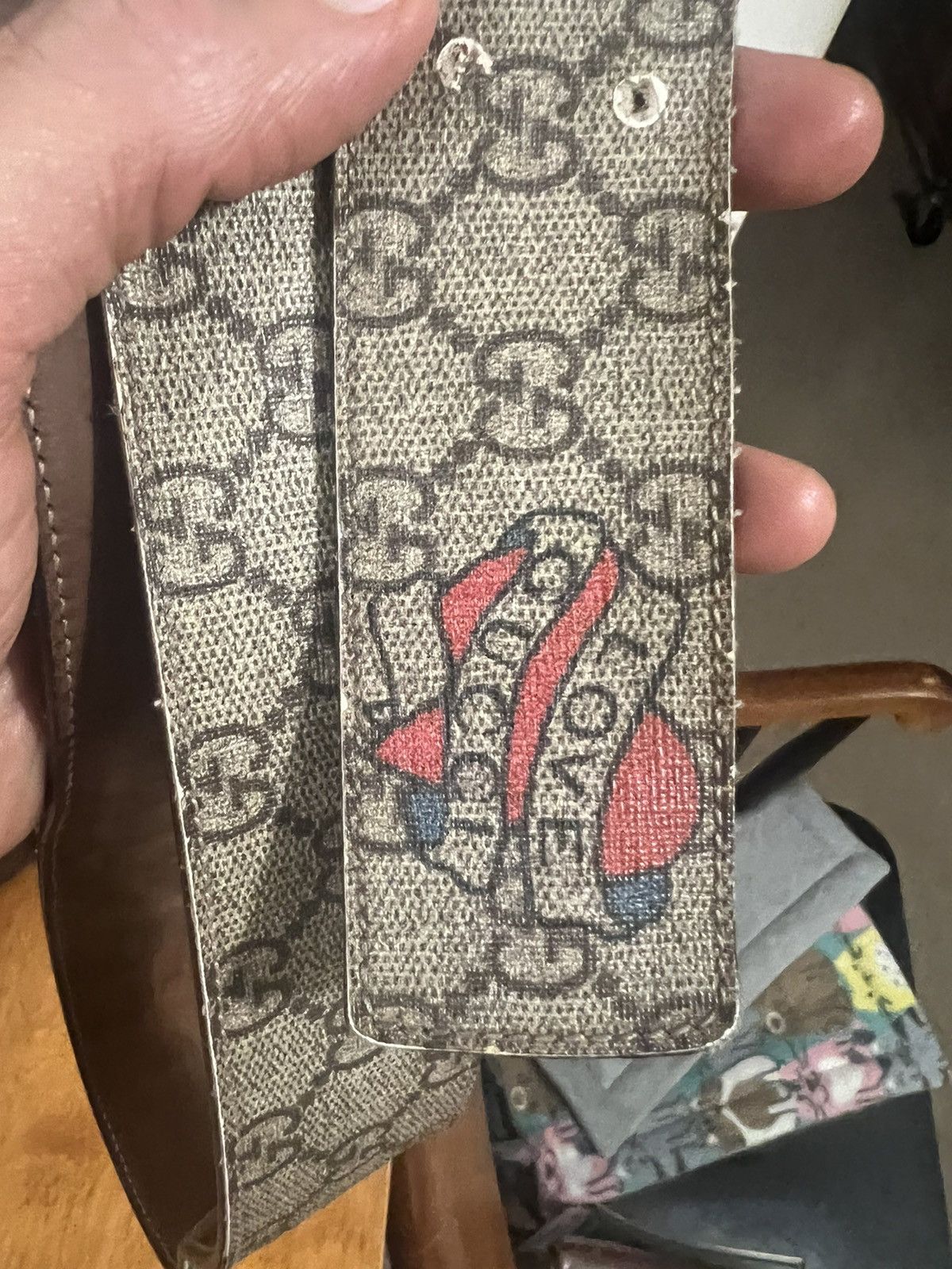 Gucci Gucci GG Love Gucci belt Size ONE SIZE - 1 Thumbnail