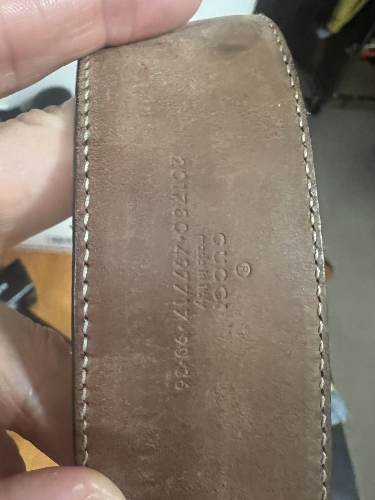 Gucci Gucci GG Love Gucci belt Size ONE SIZE - 7 Thumbnail