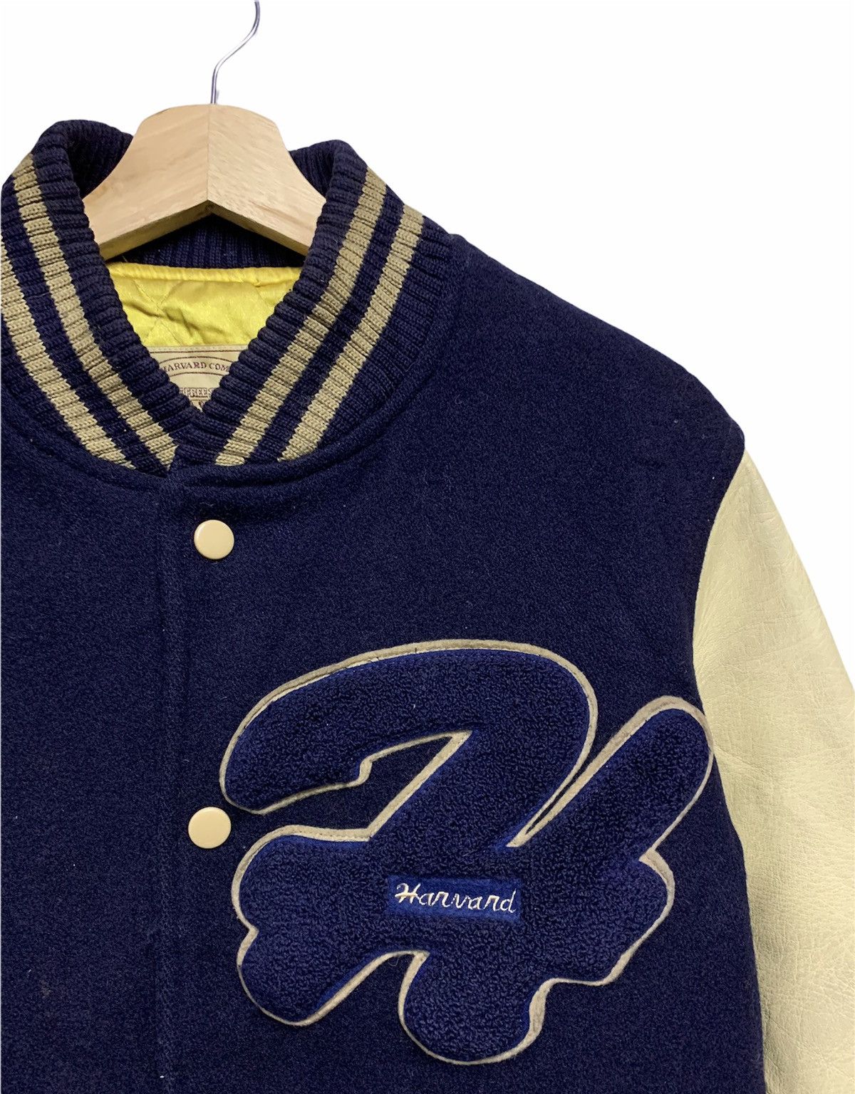 Other 🔥HARVARD VARSITY JACKETS WOOL/LEATHER SLEEVES Size US S / EU 44-46 / 1 - 5 Thumbnail