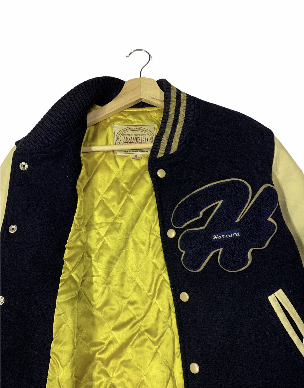 Other 🔥HARVARD VARSITY JACKETS WOOL/LEATHER SLEEVES Size US S / EU 44-46 / 1 - 9 Thumbnail