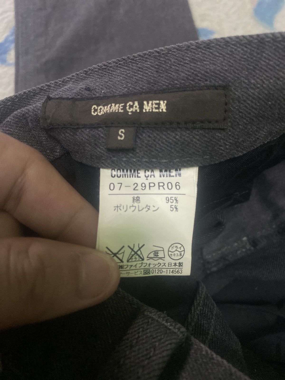 Japanese Brand × Vintage VINTAGE COMME CA MEN STRAIGHT FIT DENIM JEANS Size US 30 / EU 46 - 14 Thumbnail