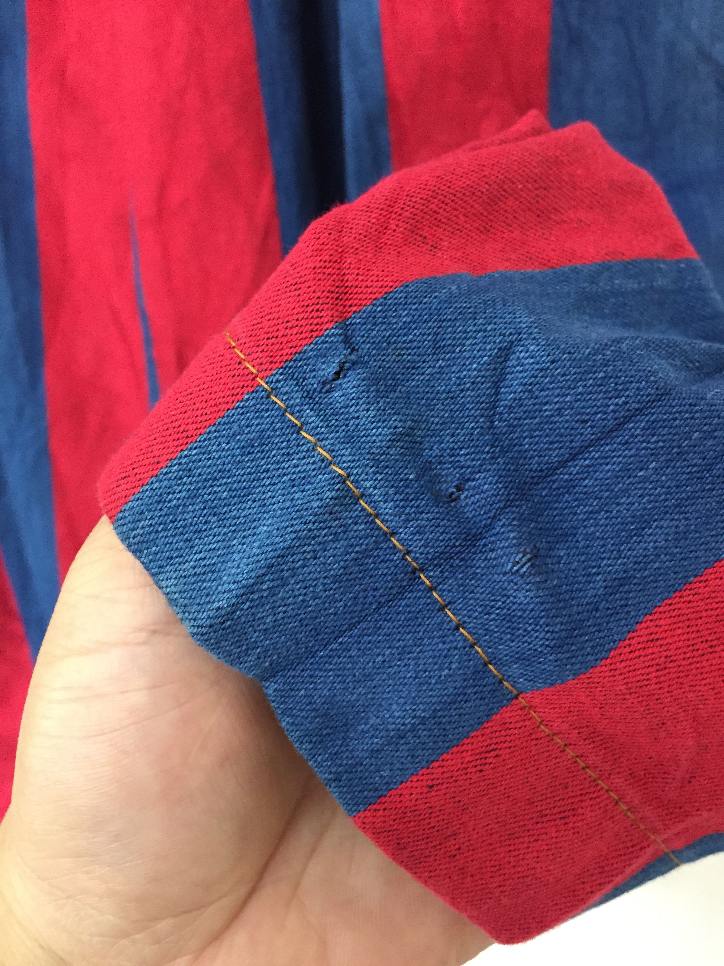 Needles 90's HOGGS by Nepenthes stripe denim Size S / US 4 / IT 40 - 10 Thumbnail