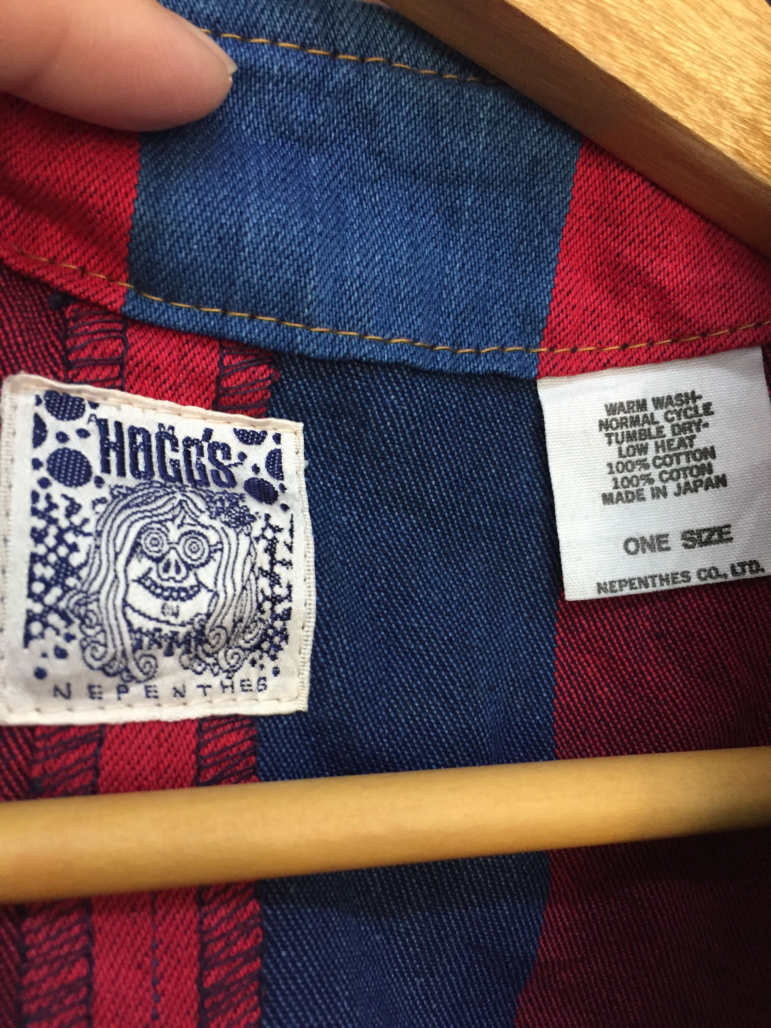 Needles 90's HOGGS by Nepenthes stripe denim Size S / US 4 / IT 40 - 12 Thumbnail