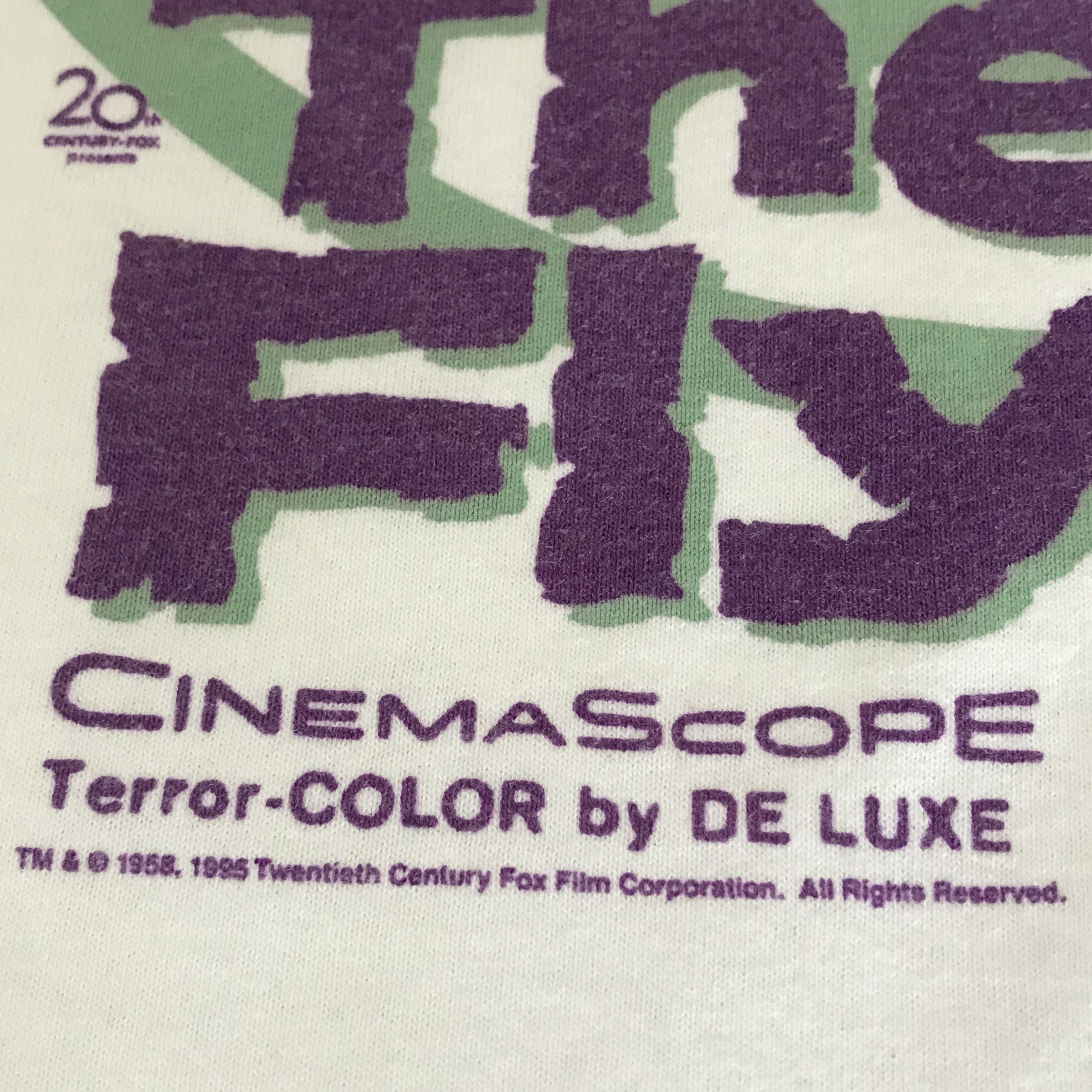 Expert Horror × Vintage Vintage 90s 1995 The Fly horror movie Promo Tee XL Size US XL / EU 56 / 4 - 4 Thumbnail