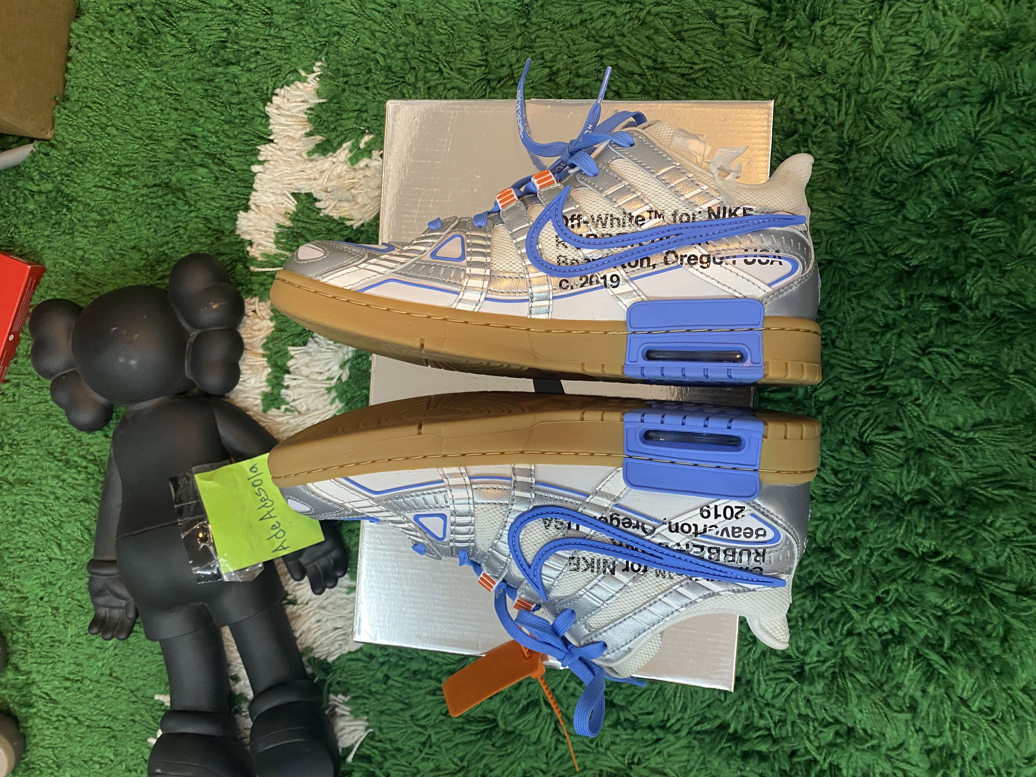 Nike × Off-White Rubber Dunk - UNC Size US 9 / EU 42 - 5 Thumbnail