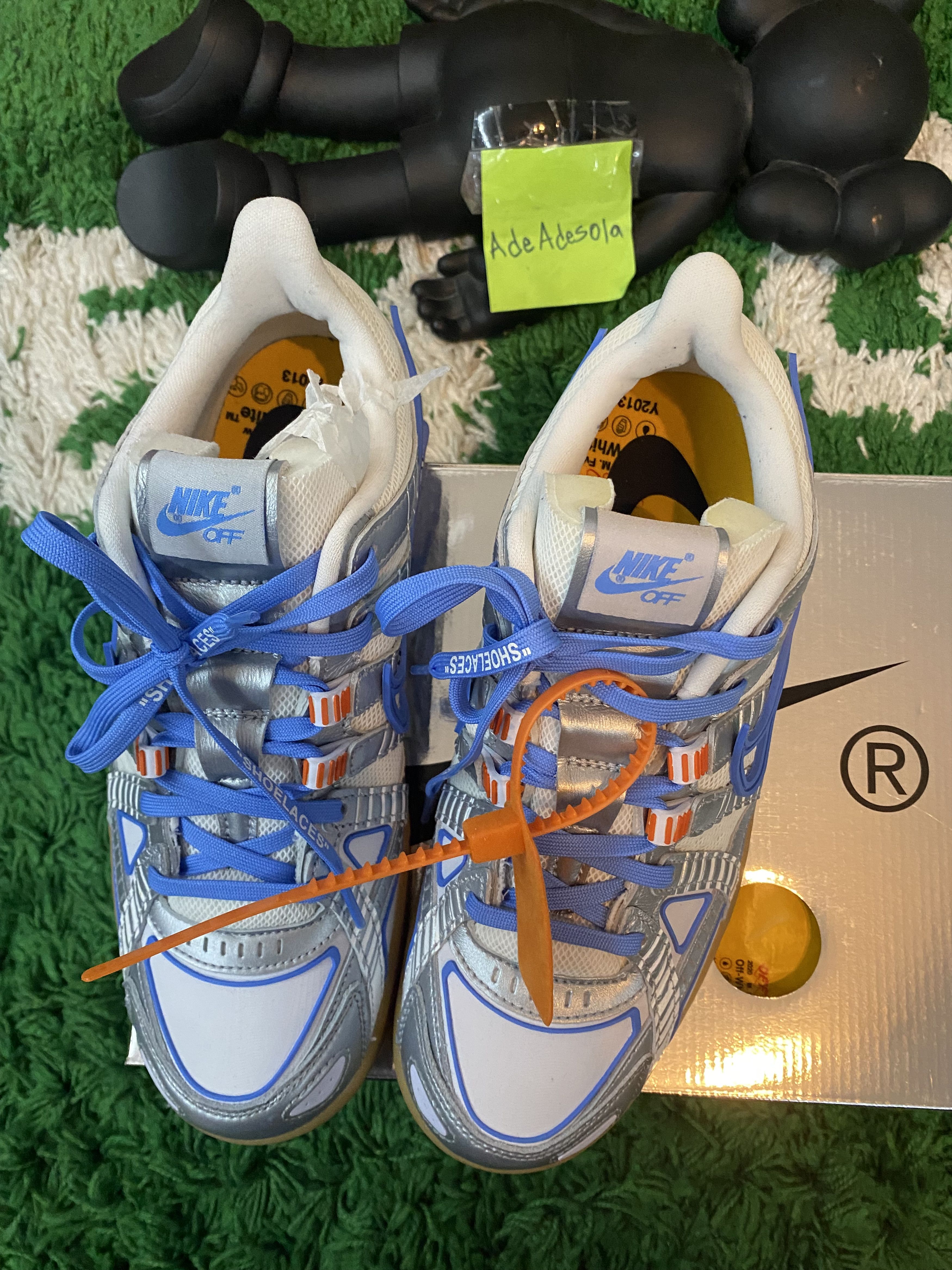Nike × Off-White Rubber Dunk - UNC Size US 9 / EU 42 - 2 Thumbnail