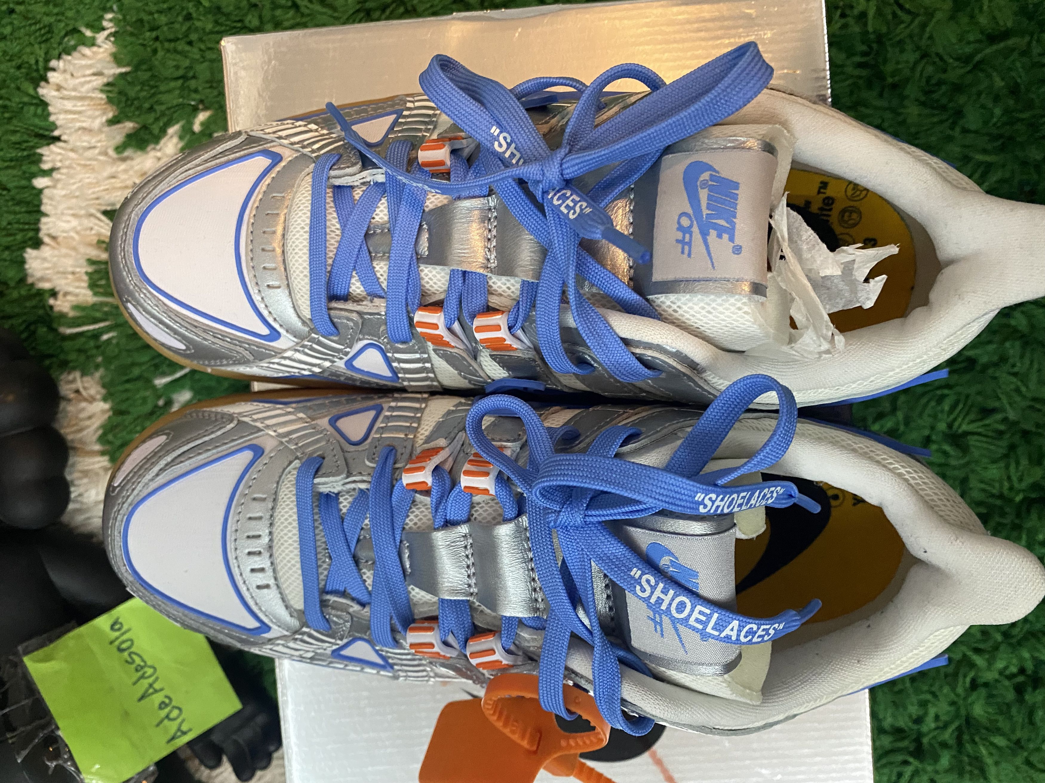 Nike × Off-White Rubber Dunk - UNC Size US 9 / EU 42 - 7 Thumbnail