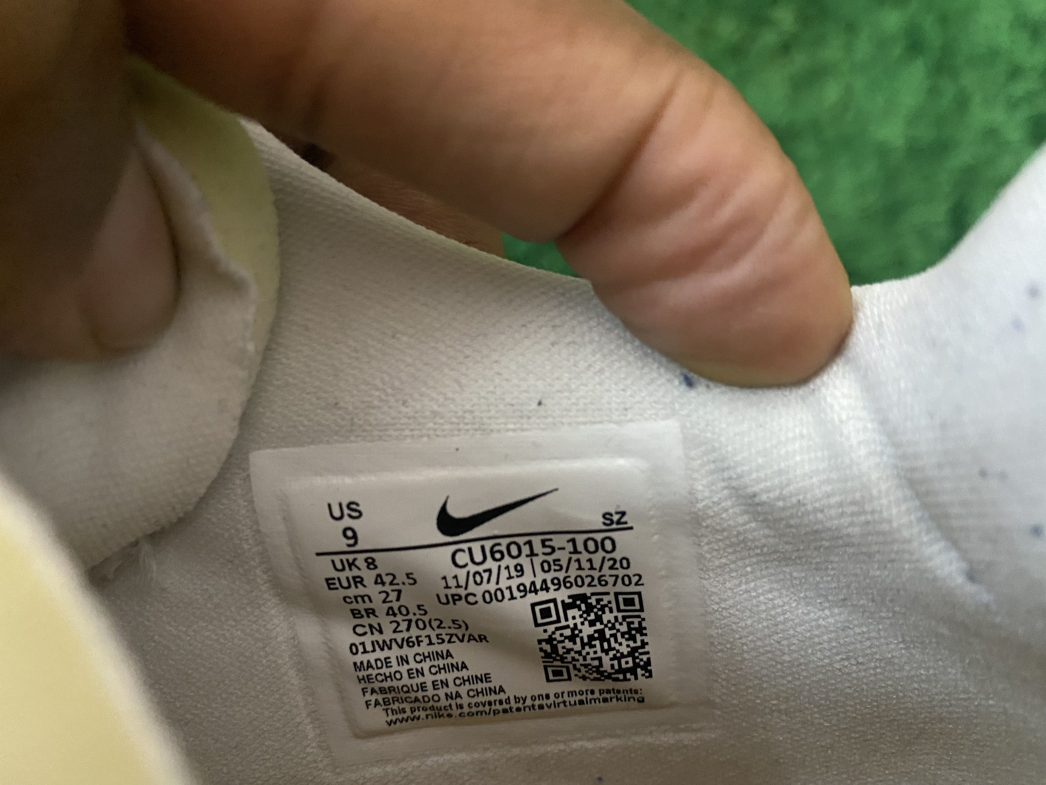 Nike × Off-White Rubber Dunk - UNC Size US 9 / EU 42 - 8 Thumbnail