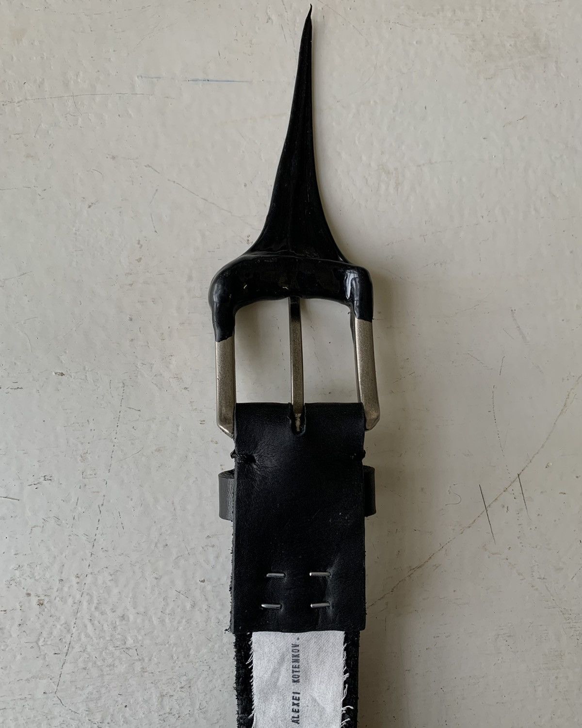 Designer × Leather ALEXEI KOTENKOV Resin Stalactite Belt / 120 Size ONE SIZE - 2 Thumbnail
