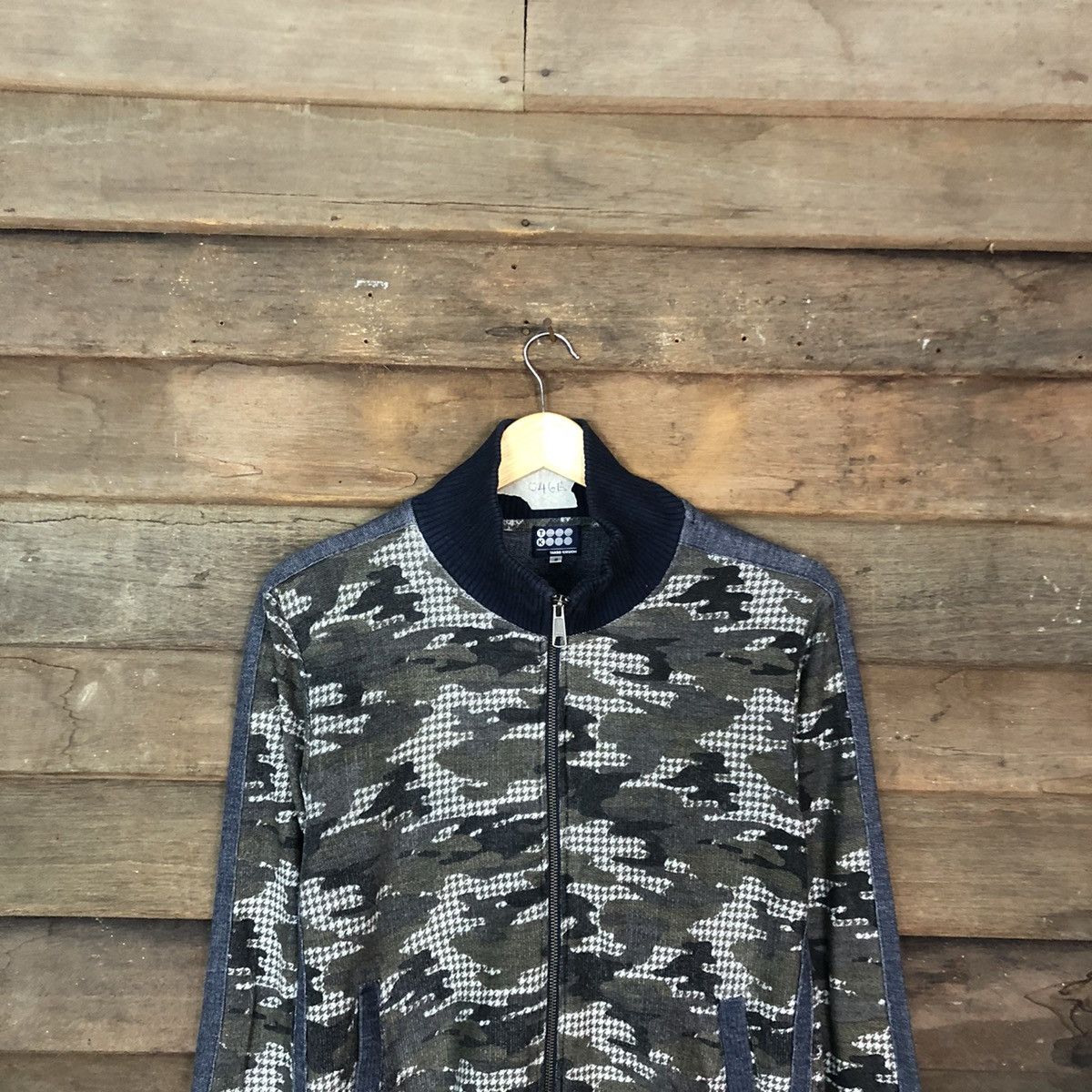 Takeo Kikuchi Takeo Kikuchi japan camo Dark Blue Sweater #046B Size US S / EU 44-46 / 1 - 2 Thumbnail