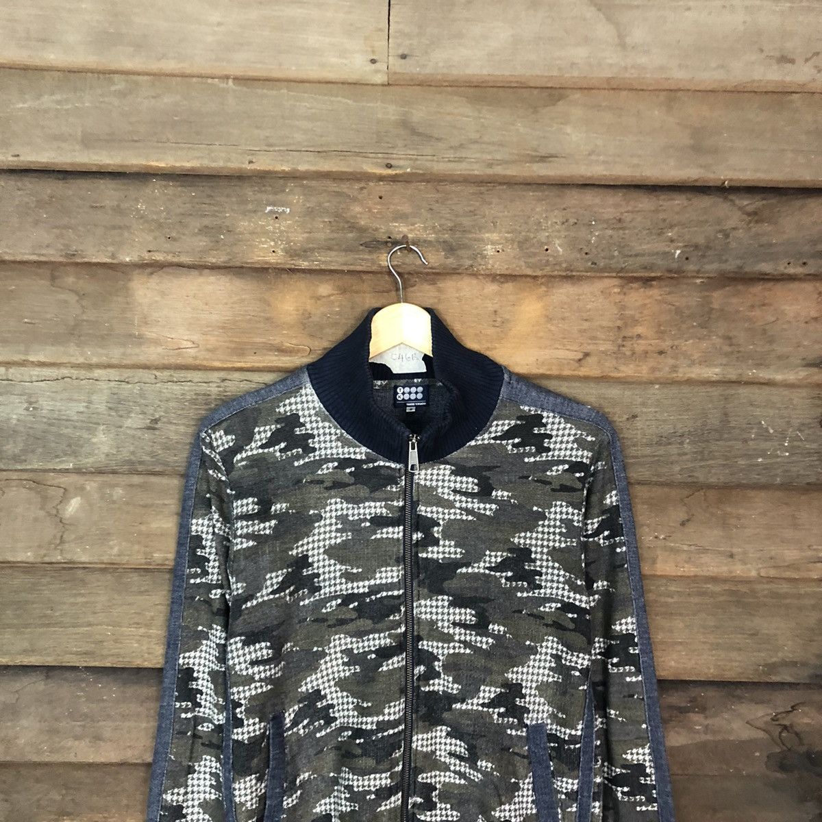 Takeo Kikuchi Takeo Kikuchi japan camo Dark Blue Sweater #046B Size US S / EU 44-46 / 1 - 9 Thumbnail