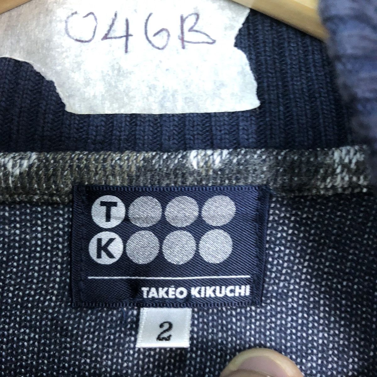 Takeo Kikuchi Takeo Kikuchi japan camo Dark Blue Sweater #046B Size US S / EU 44-46 / 1 - 11 Thumbnail