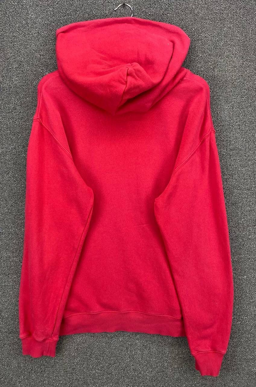 Dickies Vintage Dickies Spellout Hoodie Red Sweatshirt Size US XL / EU 56 / 4 - 10 Thumbnail
