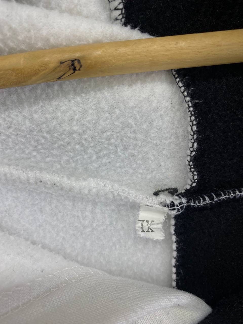 Japanese Brand Vintage Fake Smiley 2 Tones Hoodie Sweatshirt Size US XL / EU 56 / 4 - 9 Thumbnail