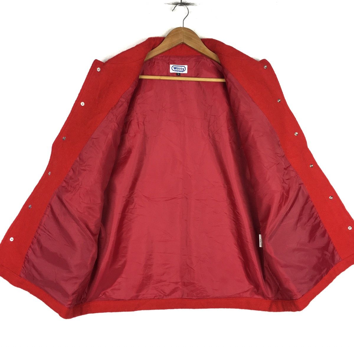NHL × Vintage Vintage WITTY Jacket Wool Hockey Ice Streetwear Size US L / EU 52-54 / 3 - 6 Thumbnail
