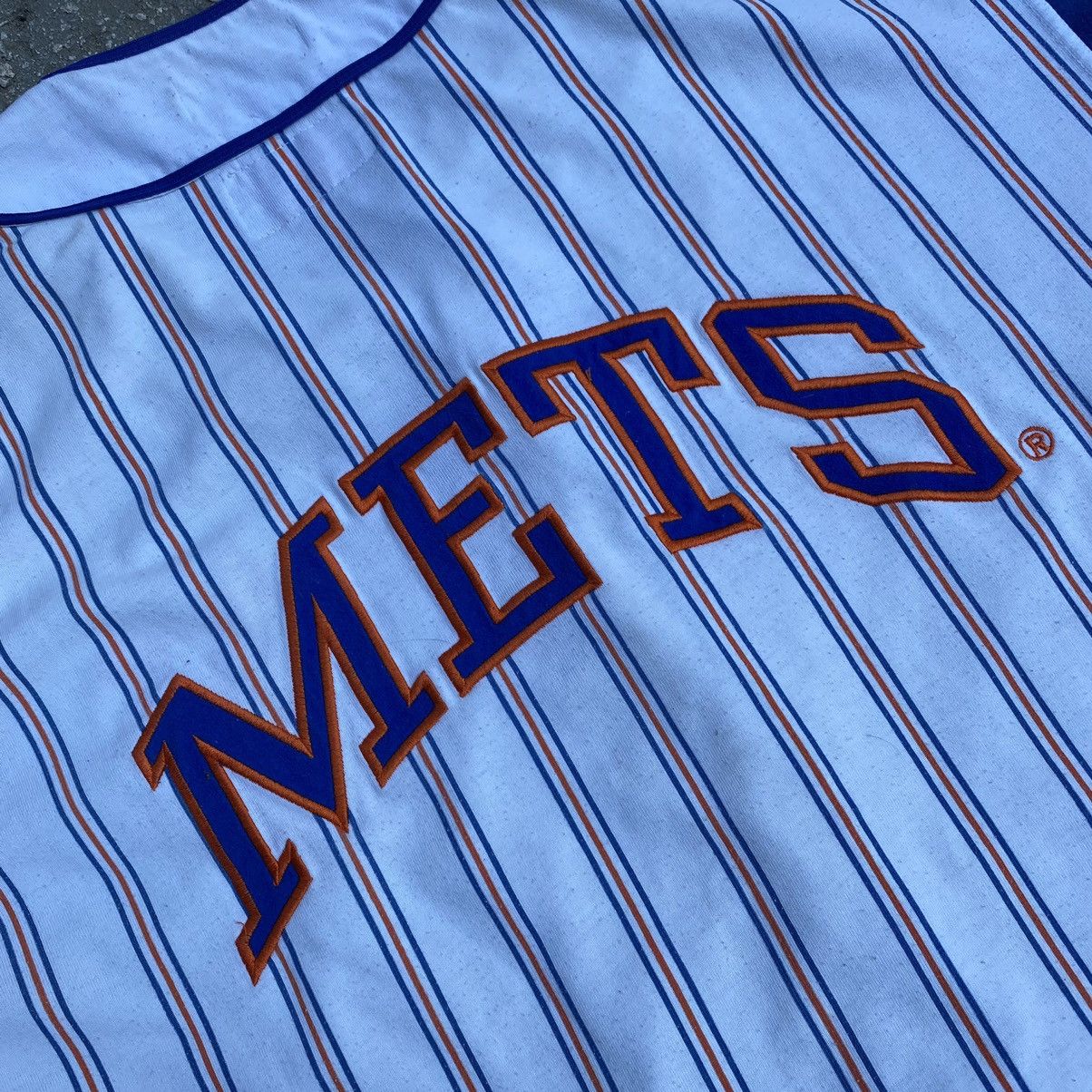 MLB Vintage New York Mets Jersey Size US L / EU 52-54 / 3 - 4 Thumbnail