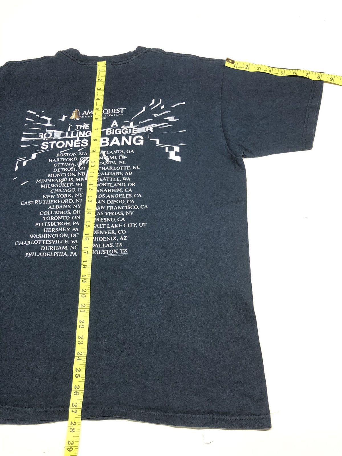 Band Tees × The Rolling Stones × Vintage VINTAGE 2005 ROLLING STONE AMERIQUEST MORTAGE COMPANY Size US L / EU 52-54 / 3 - 8 Thumbnail