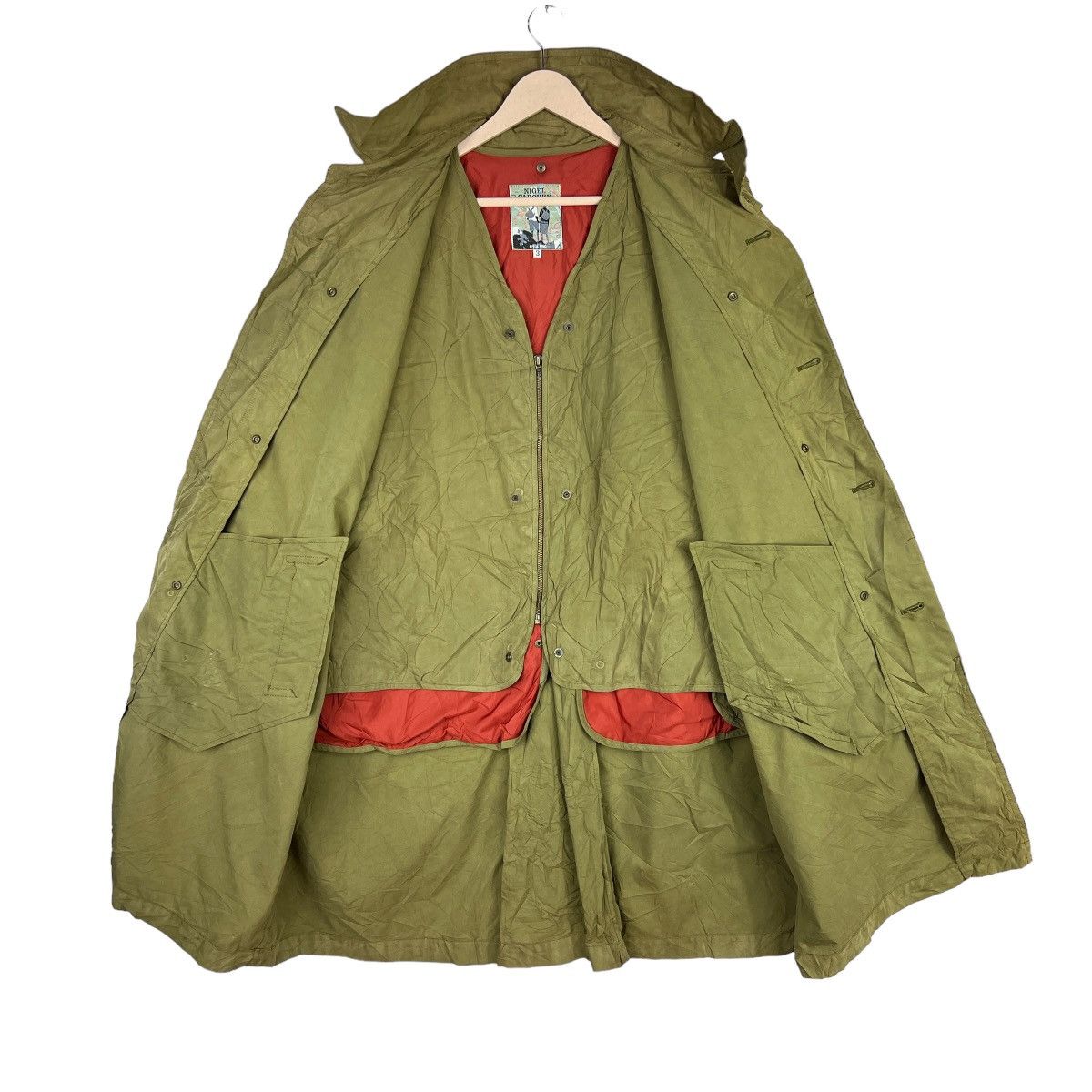 Vintage NIGEL CABOURN England Trench Coats Double Layer