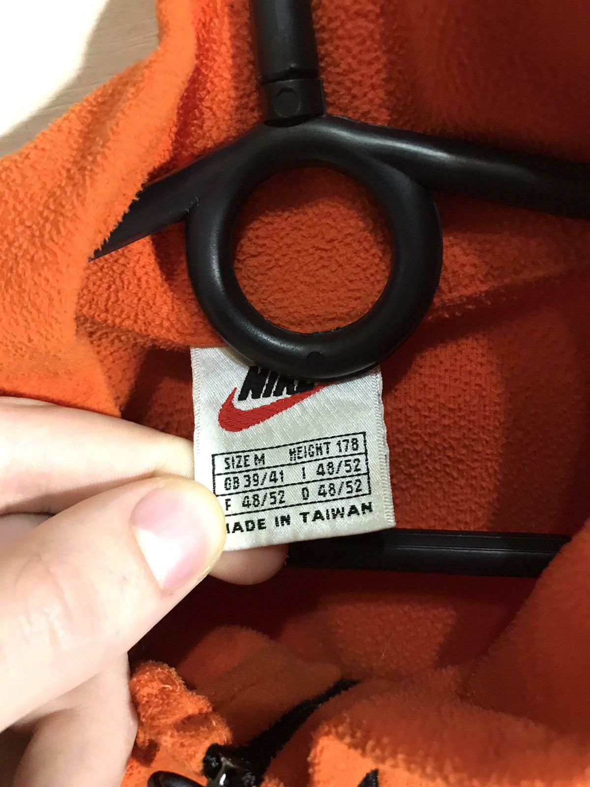 Nike × Vintage Vintage Nike streetwear rare fleece Size US M / EU 48-50 / 2 - 4 Thumbnail
