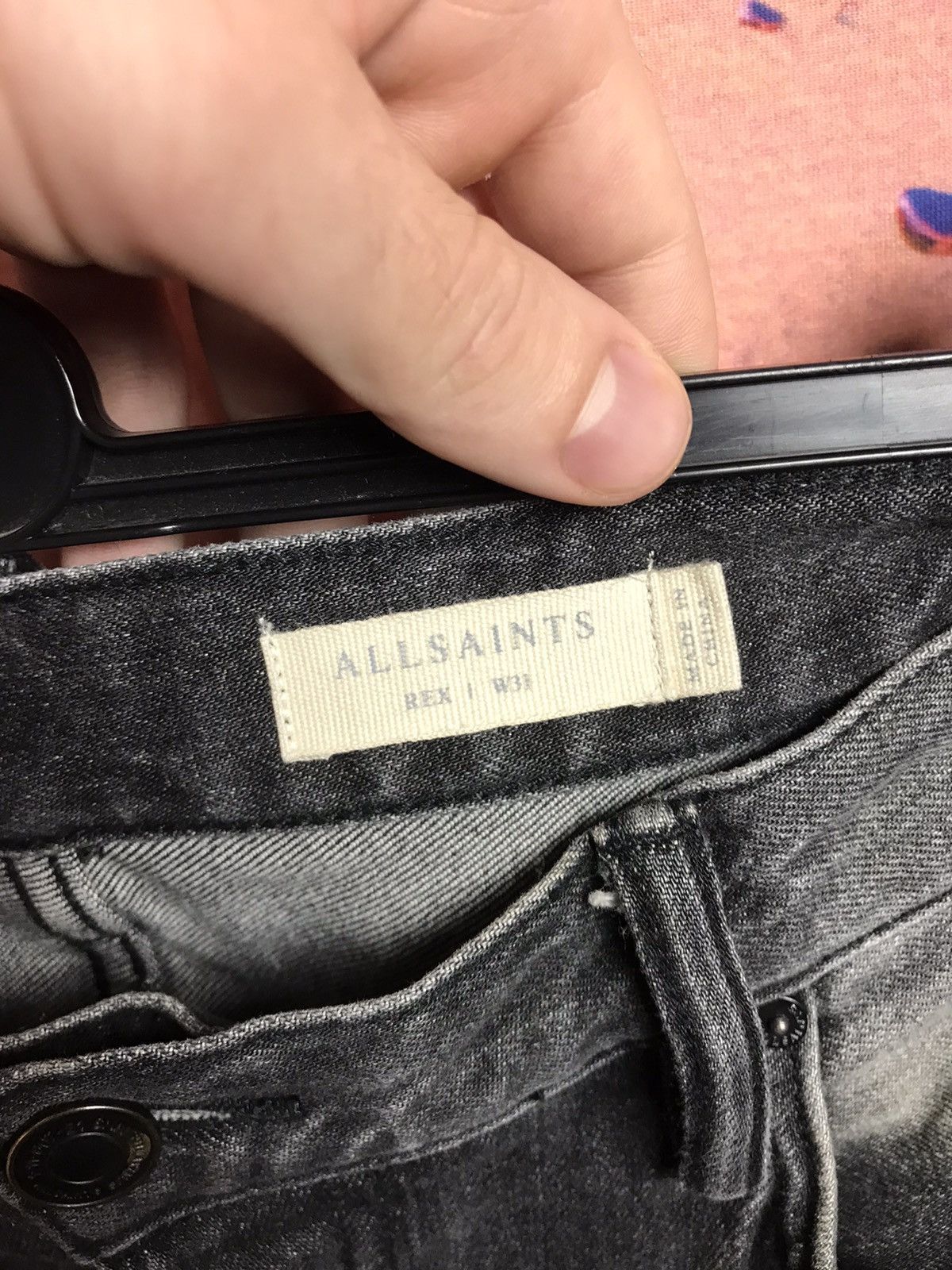 Allsaints Allsaints luxury streetwear denim jeans size m(31) Size US 31 - 5 Thumbnail