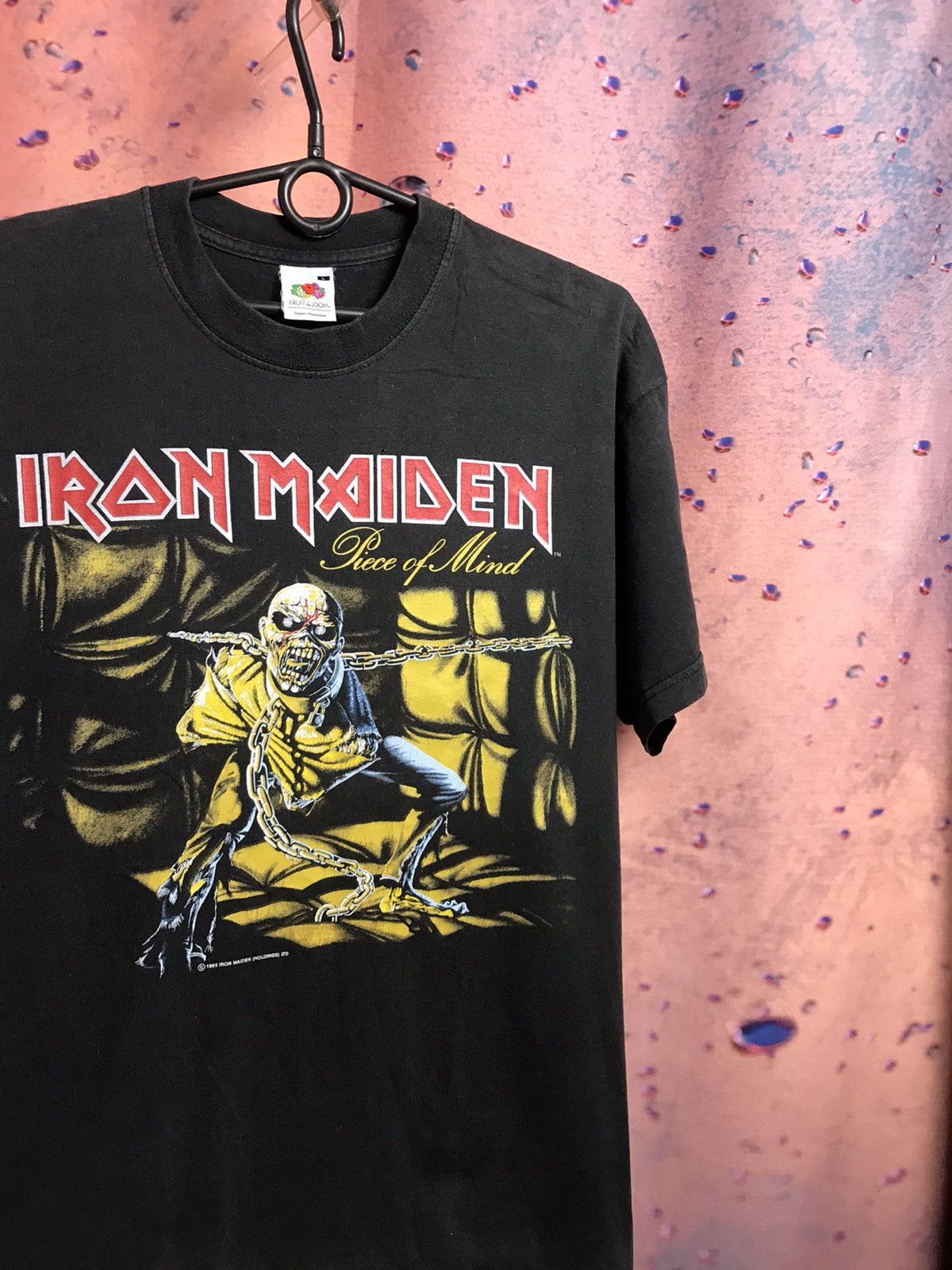 Band Tees × Iron Maiden × Vintage Vintage 80s Iron maiden 1983 band rock tee Size US L / EU 52-54 / 3 - 1 Thumbnail