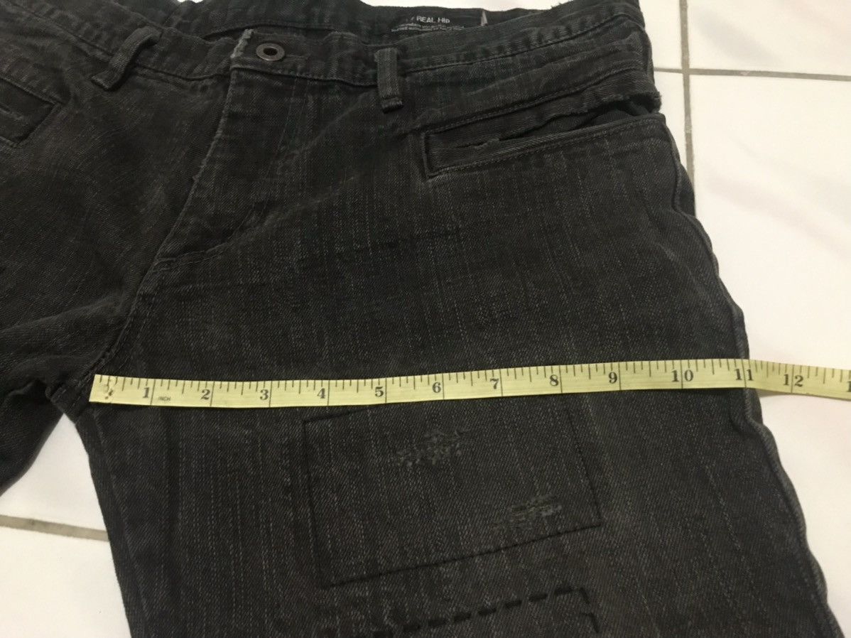 Japanese Brand 1990s L7 Real Hip Patchwork denim Size US 32 / EU 48 - 11 Thumbnail