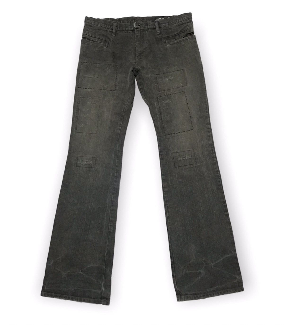 Japanese Brand 1990s L7 Real Hip Patchwork denim Size US 32 / EU 48 - 1 Thumbnail