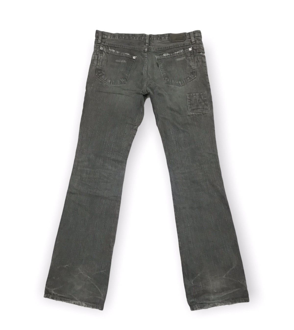 Japanese Brand 1990s L7 Real Hip Patchwork denim Size US 32 / EU 48 - 3 Thumbnail