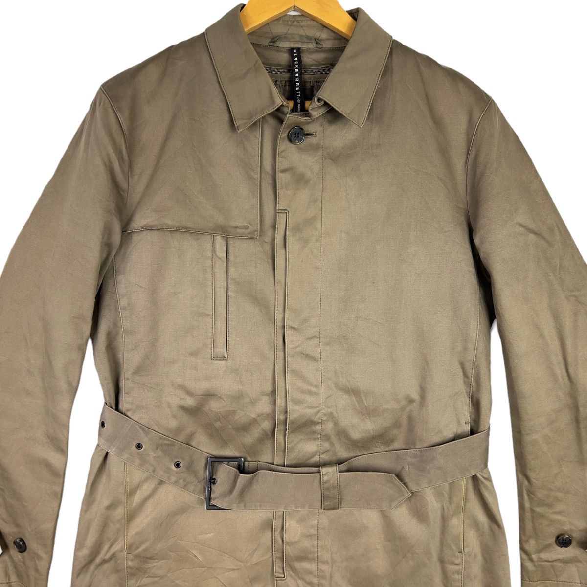 Black Barrett Black Barrett By NEIL BARRETT Trench Coats With Belt Size XS / US 0-2 / IT 36-38 - 2 Thumbnail