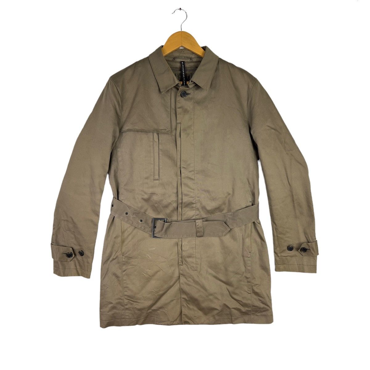 Black Barrett Black Barrett By NEIL BARRETT Trench Coats With Belt Size XS / US 0-2 / IT 36-38 - 1 Thumbnail