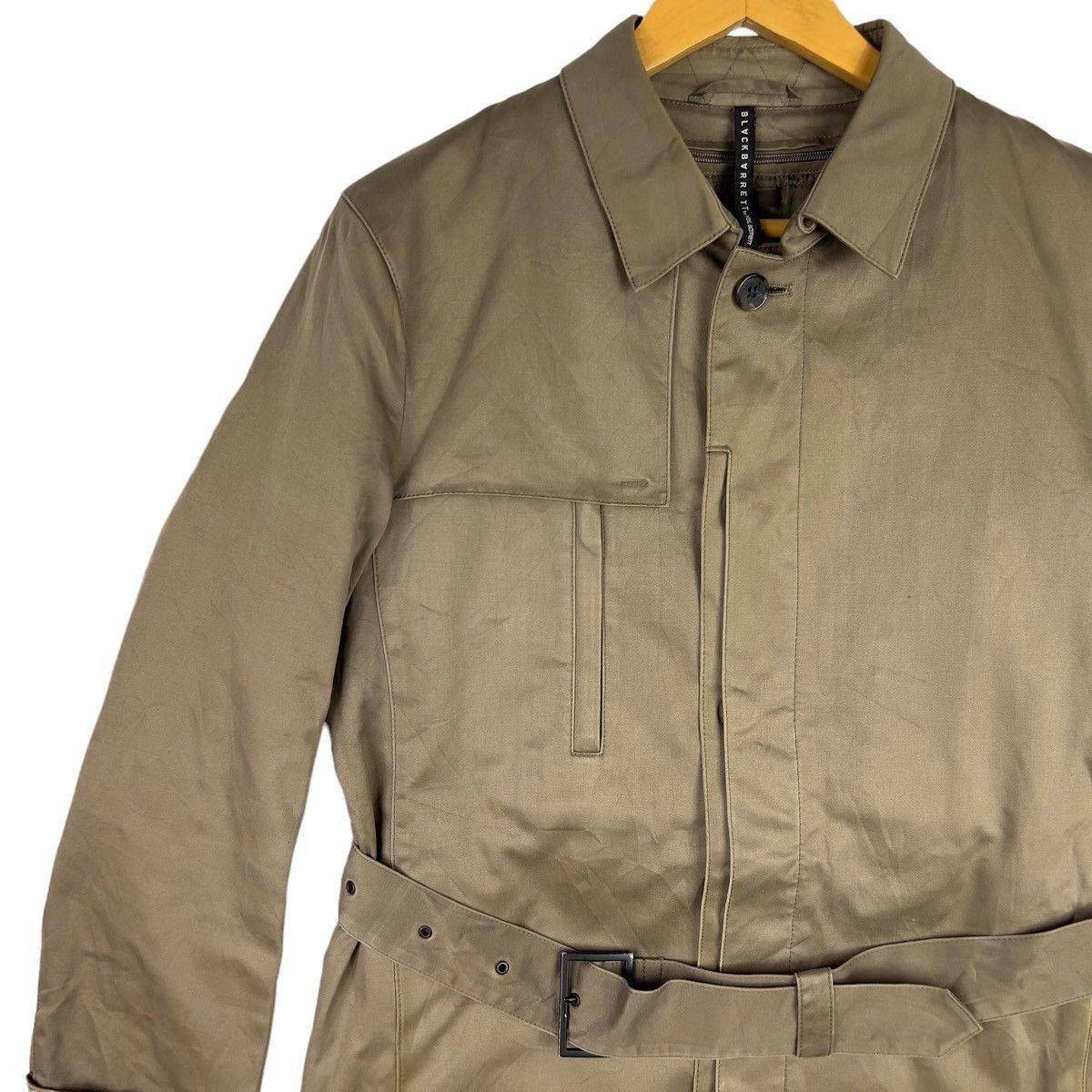 Black Barrett Black Barrett By NEIL BARRETT Trench Coats With Belt Size XS / US 0-2 / IT 36-38 - 3 Thumbnail