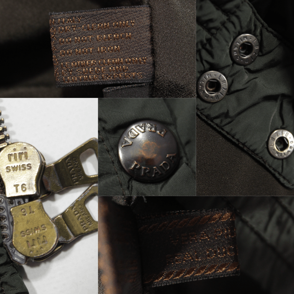 Prada A/W99 Archive Nylon Duck Down Jacket Size M / US 6-8 / IT 42-44 - 11 Thumbnail