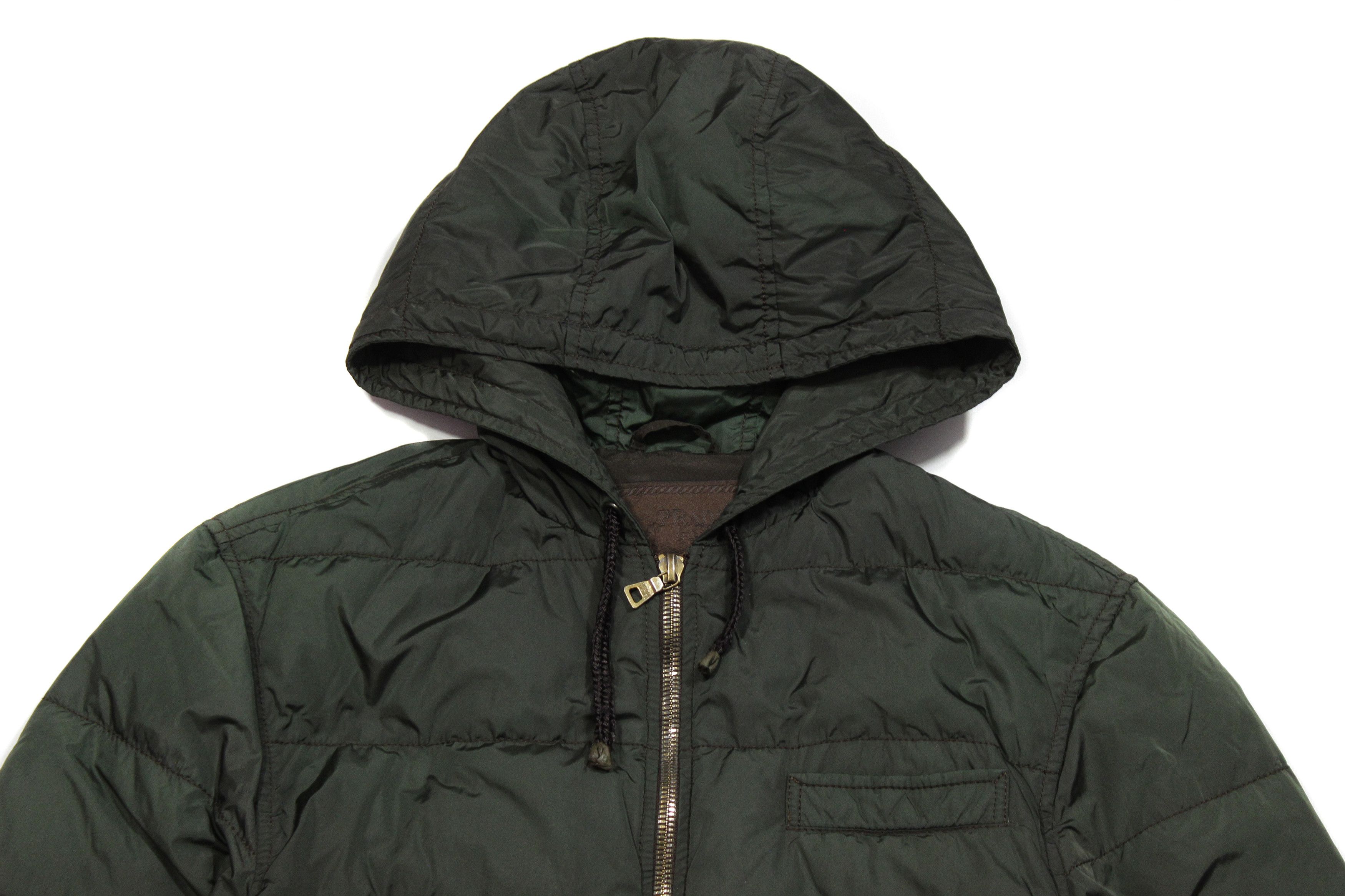 Prada A/W99 Archive Nylon Duck Down Jacket Size M / US 6-8 / IT 42-44 - 4 Thumbnail