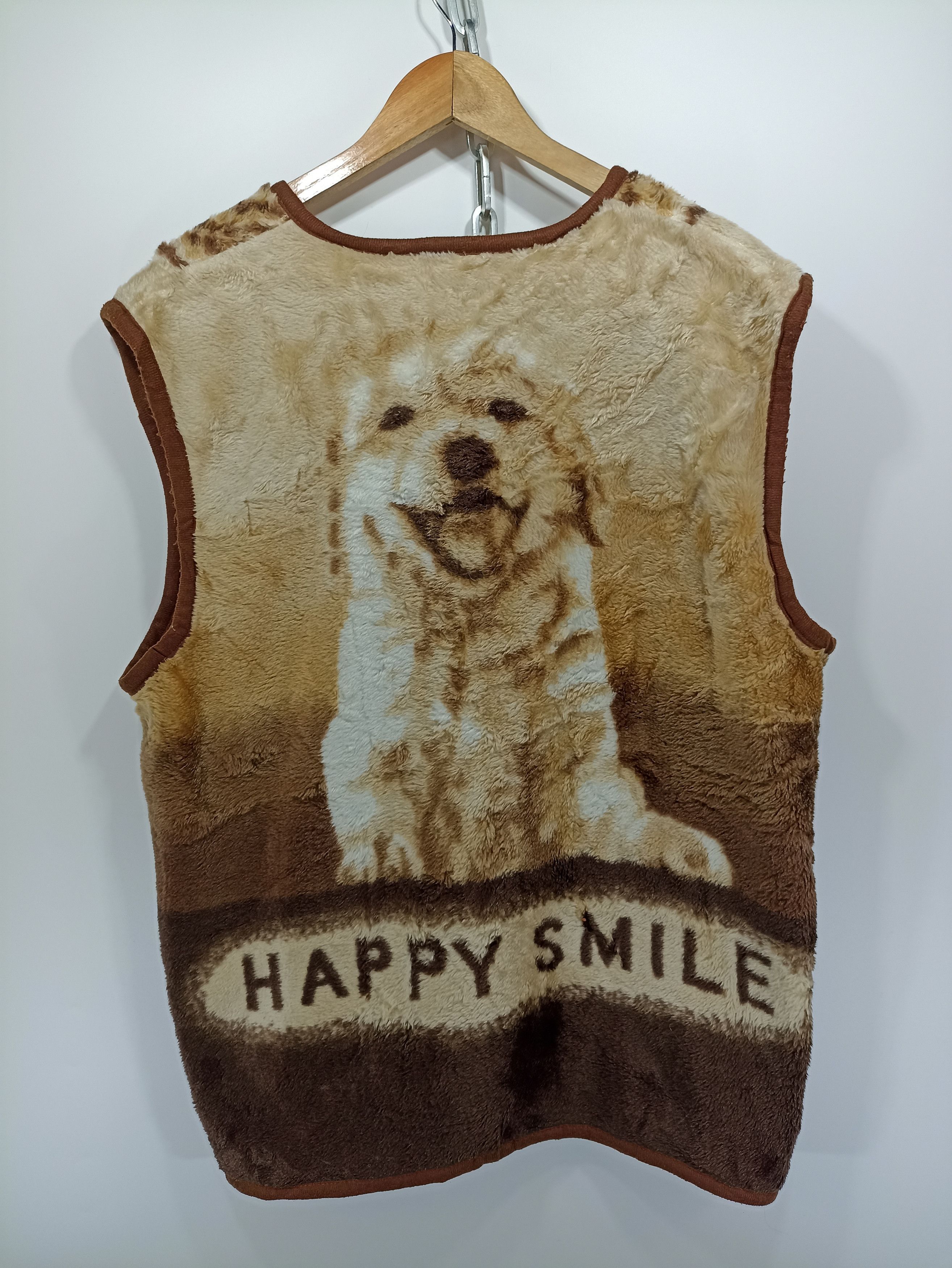 Japanese Brand × Vintage Japanesebrand fleece printed Sleeveless Size US M / EU 48-50 / 2 - 3 Thumbnail