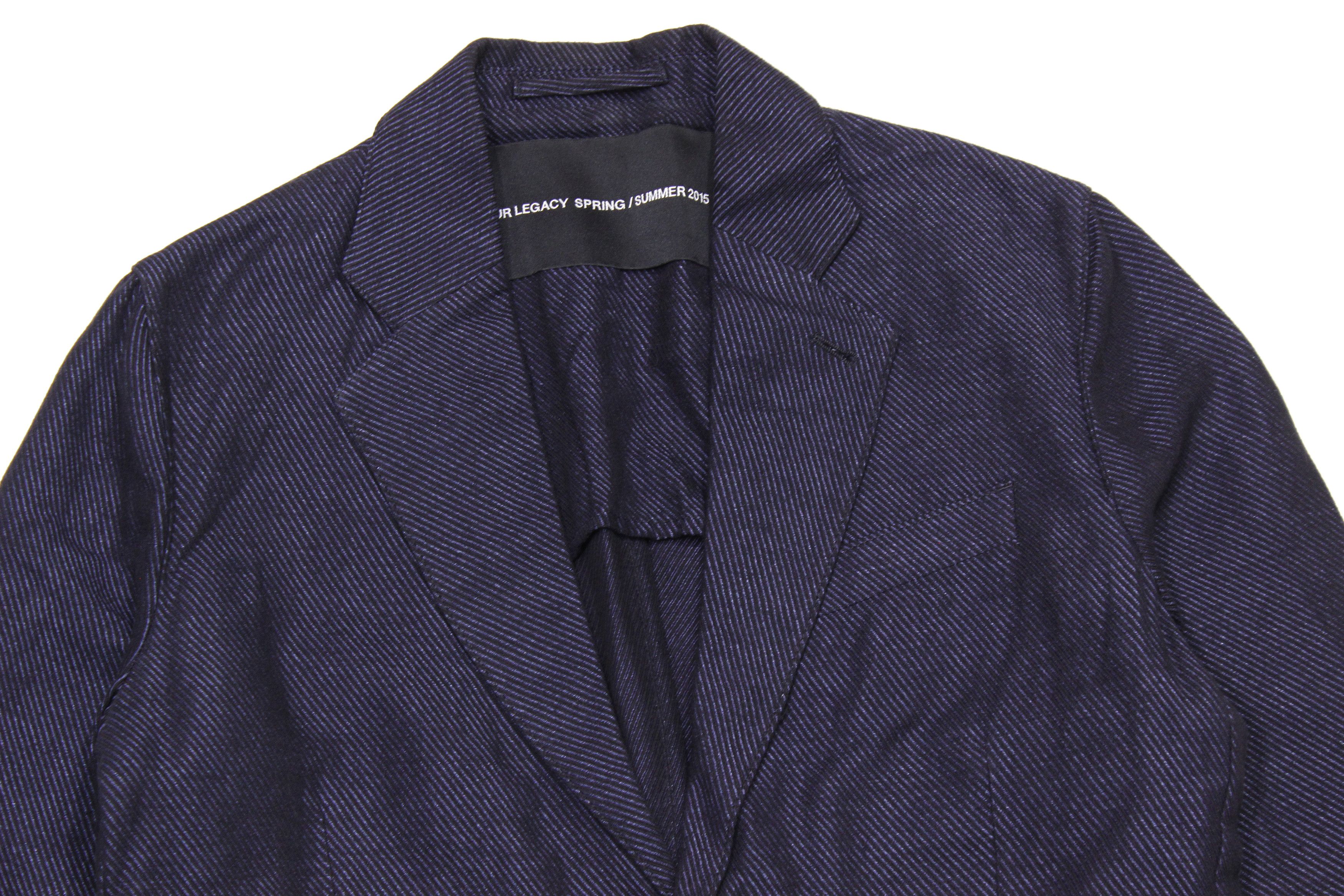 Our Legacy SS15 Indigo Twill Blazer Size US S / EU 44-46 / 1 - 4 Thumbnail