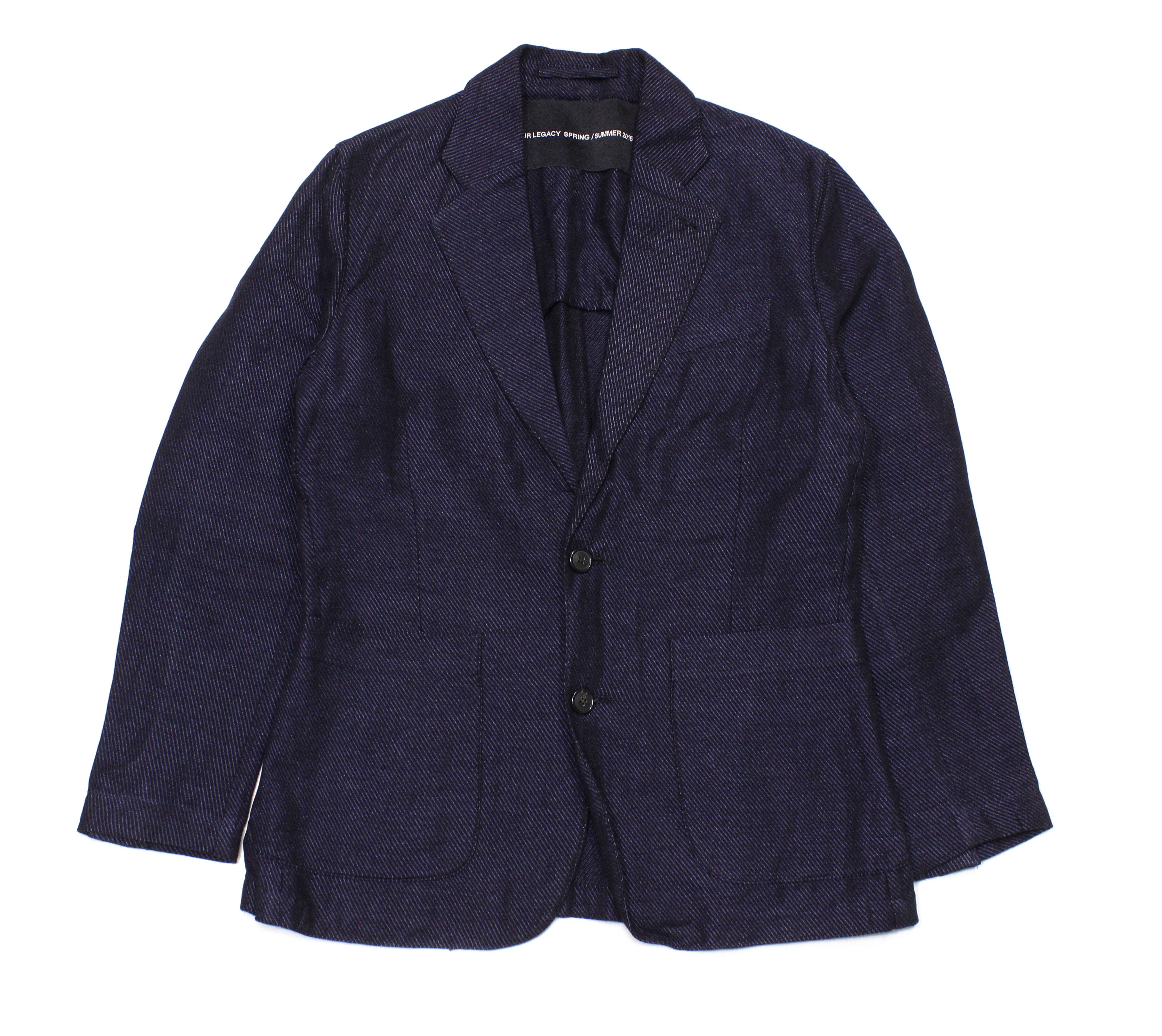 Our Legacy SS15 Indigo Twill Blazer Size US S / EU 44-46 / 1 - 1 Thumbnail
