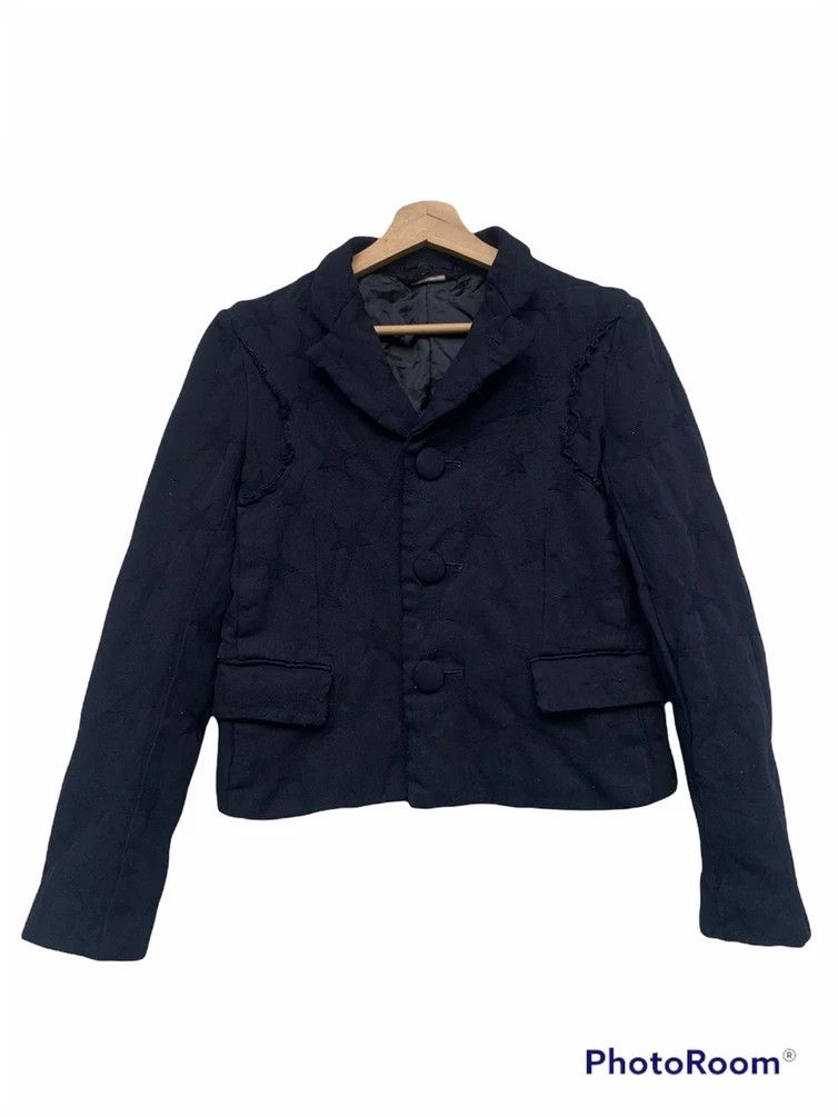 Comme des Garcons VINTAGE CDG STAR CROPPED JACKET Size US S / EU 44-46 / 1 - 16 Thumbnail
