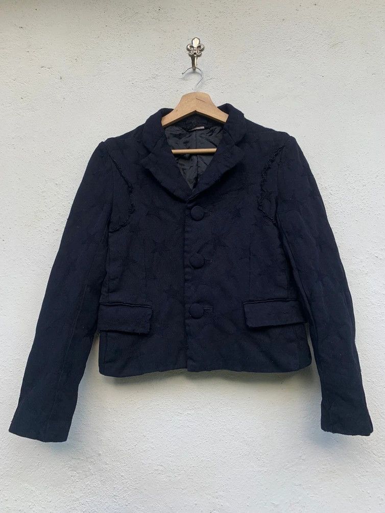 Comme des Garcons VINTAGE CDG STAR CROPPED JACKET Size US S / EU 44-46 / 1 - 4 Thumbnail