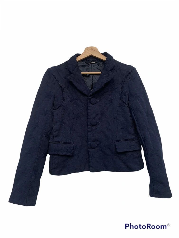 Comme des Garcons VINTAGE CDG STAR CROPPED JACKET Size US S / EU 44-46 / 1 - 1 Thumbnail
