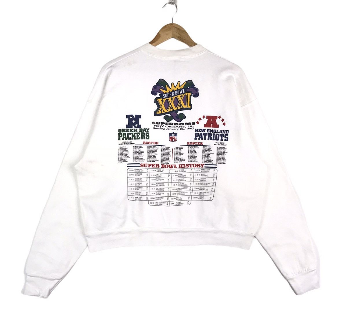 NFL Rare Vintage 90s NFL Green Bay Packers Superdome Sweatshirt Size US XL / EU 56 / 4 - 2 Thumbnail